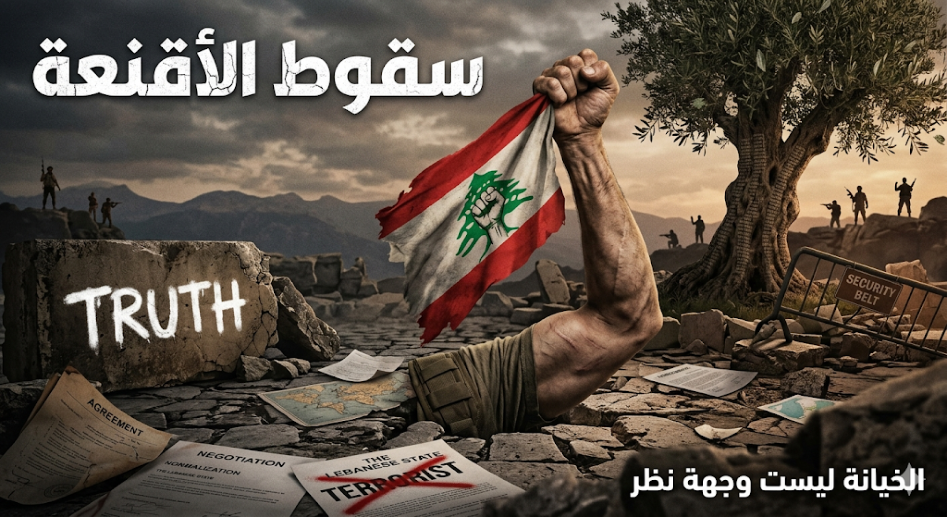 سقوط الأقنعة: الخيانة ليست وجهة نظر.. والمقاومة ليست إرهاباً.