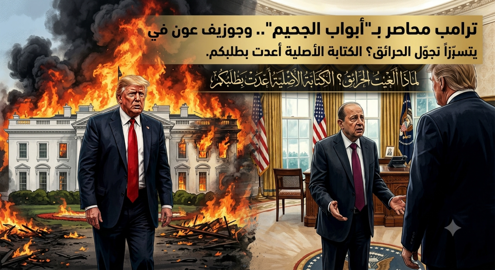 ترامب محاصر بـ