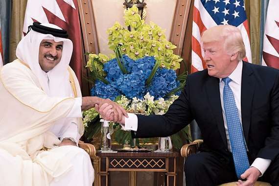 تسعة مليارات توسعة العديد, ترامب يفتخر ويقول, كلها  من أموالكم, متى سيخجل العرب؟؟