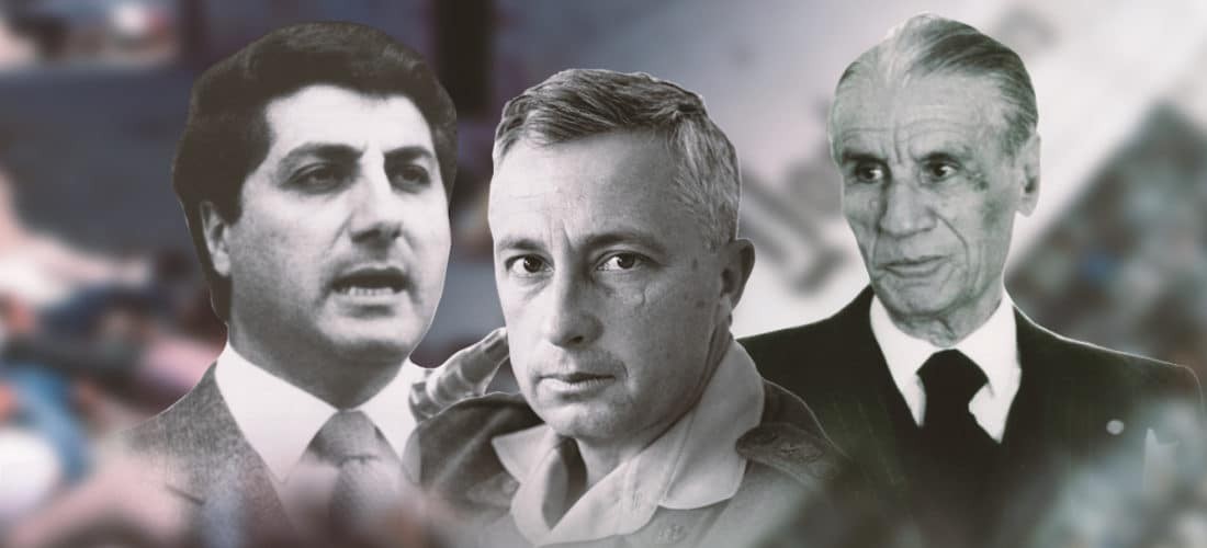 اللبنانيون يتصدون لإبن مُستقبل شارون أثناء غزو بيروت, فيديو