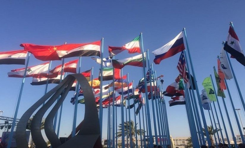 على ايقاع انتصارات الجيش السوري في شمال حماة وجنوب ادلب تم افتتاح الدورة 61 لمعرض دمشق الدولي