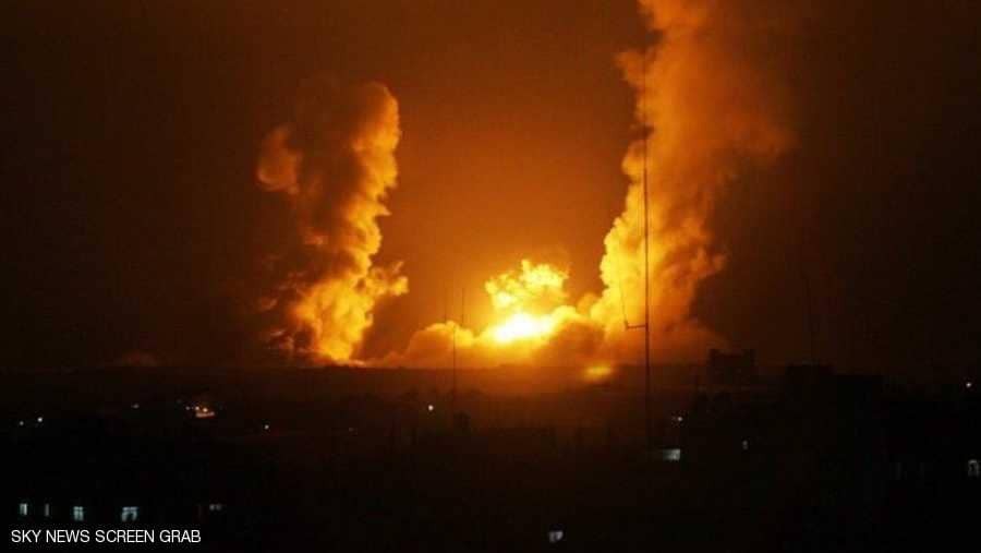 غارتان صهيونيان خلال شهر تموز على مواقع للحشد الشعبي العراقي والعراق ينفي