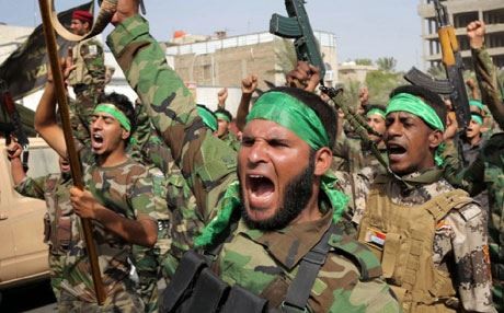 قيادي بالحشد الشعبي يتوعد الأميركيين بالعراق, كلكم ستصبحون رهائننا بالعراق