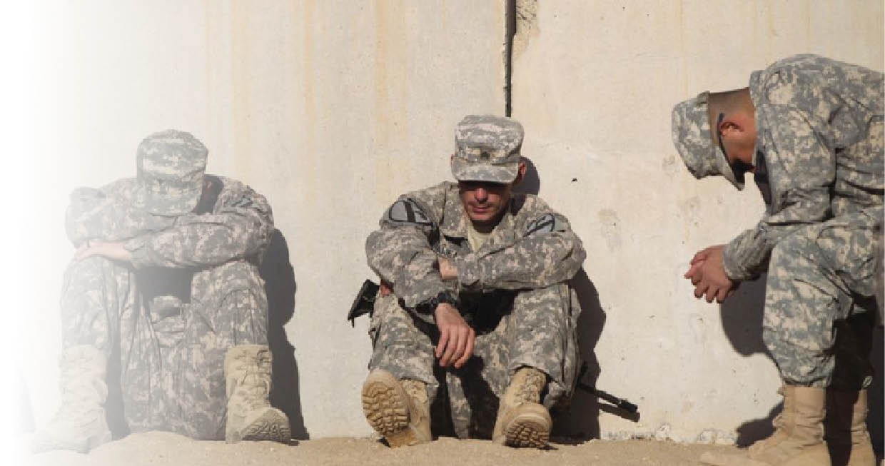 تقارير تكشف عن ارتفاع نسبة الإنتحار بين الجنود الامريكيين.