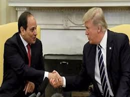 أثناء اللقاء السيسي يصف ترامب بالحكيم....بماذا رد عليه ترامب.