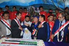 تكريم المنتخب اليمني للناشئين بالعاصمة اليمنية صنعاء