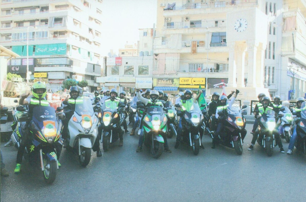 حزب الله ينفي علاقته بمظاهرة الدراجات النارية في وسط بيروت