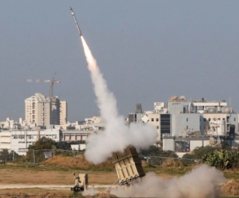 بالفيديو سقوط صواريخ المقاومة على 