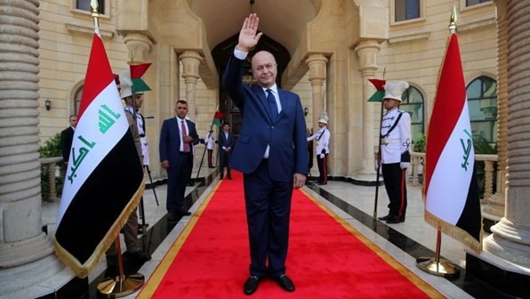 الرئيس العراقي برهم صالح يضع استقالته بتصرف مجلس النواب