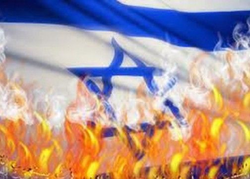 مشجعو كرة السلة في اليونان يرفعون أعلام فلسطين و حزب الله في مباراةٍ ضد فريقٍ إسرائيلي