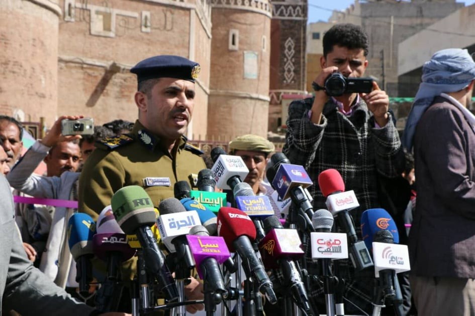 داخلية حكومة الانقاذ بصنعاء:  تكشف عن تحقيق أكثر من 45 ألف إنجاز أمني من بداية العدوان على اليمن