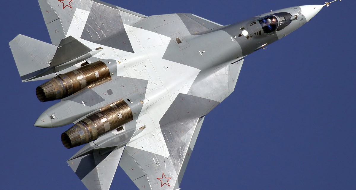 روسيا تختبر مٌجدداً طائرات سوخوي 57 المقاتلة الروسية في سوريا