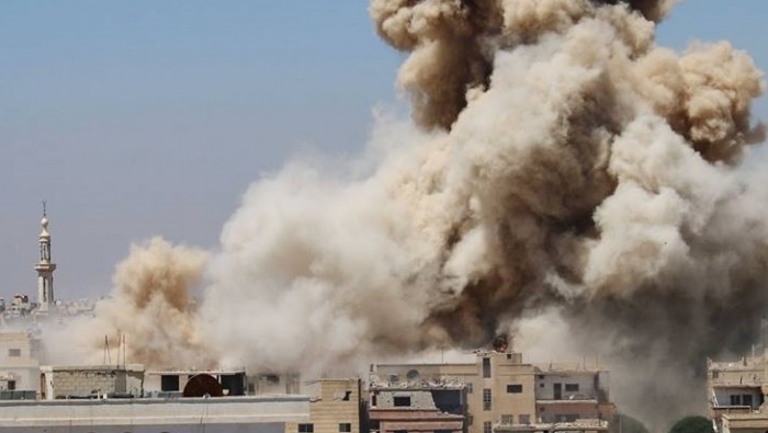 التحالف الدولي لدعم داعش يقصف مواقع للحشد الشعبي