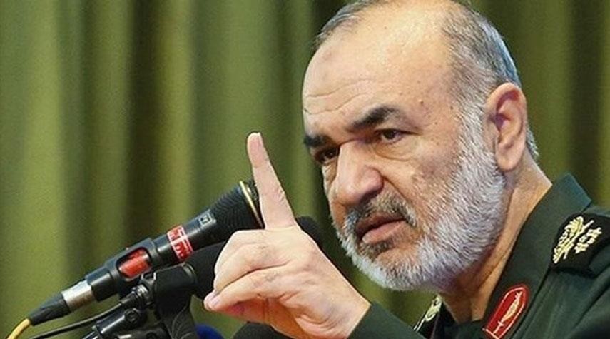 كلمة اللواء حسين سلامي في تشييع الشهيد الفريق قاسم سليماني ورفاقه في مدينة كرمان