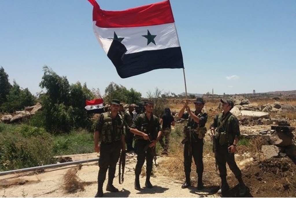  الجيش السوري يتقدم باتجاه مدينة معرة النعمان