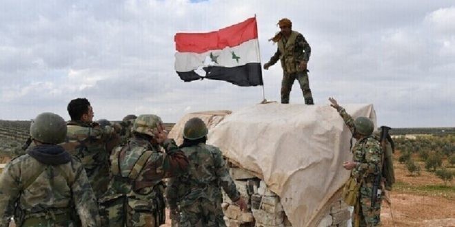 الجيش السوري يستعيد الغدفة بعد وادي الضيف ويشرف نارياً على معرة النعمان