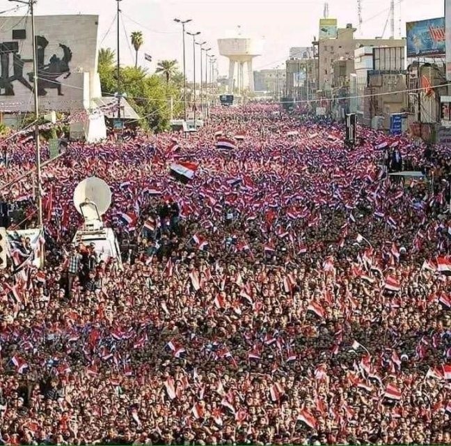 ملايين العراقيين يهتفون بصوت واحد ضد الأميركيين: اخرجوا من أرضنا قبل أن نخرجكم