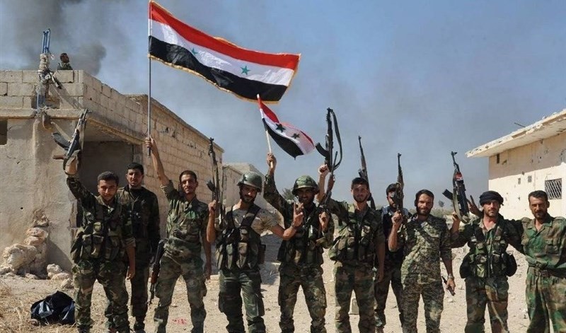 الجيش السوري يتقدم على محور معرة النعمان سراقب