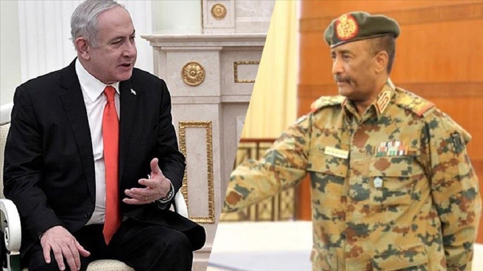 الإمارات عرابة اللقاء السوداني الإسرائيلي ونتنياهو ينتظر فتح المجال الجوي السوداني أمامه