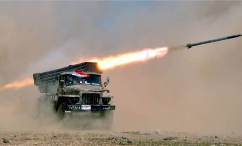 اشتعال المعارك في محيط 