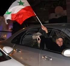 بالفيديو كيف احتفل الحلبيون باستعادة الجيش السوري لأمنهم