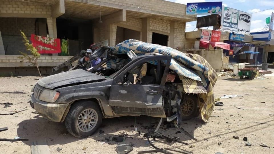 اسرائيل تغير في وضح النهار على سيارة  لحزب الله داخل سوريا من كانت تستهدف وماذا في التفاصيل؟