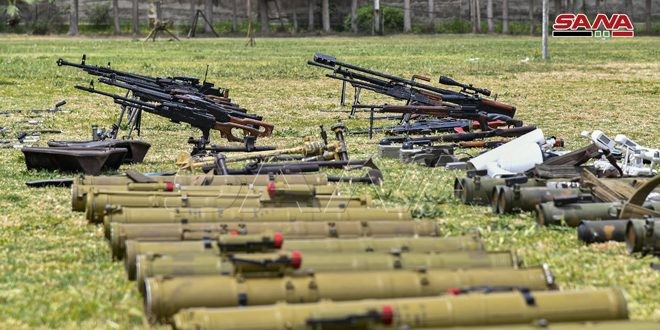 فيديو ..شاهد أجهزة بث فضائي وأسلحة أميركية بيد المسلحين في درعا والسويداء السورية