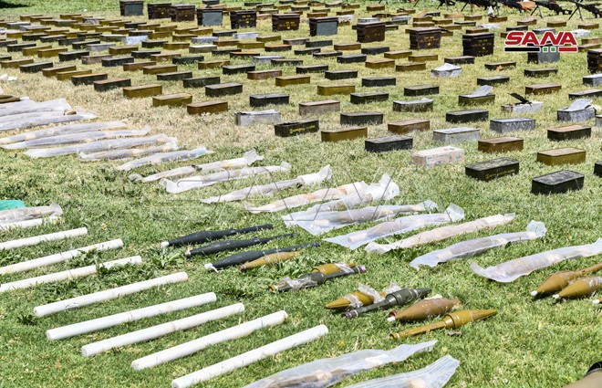 صور ..أسلحة أميركية وإسرائيلية في محافظات درعا والسويداء في سوريا