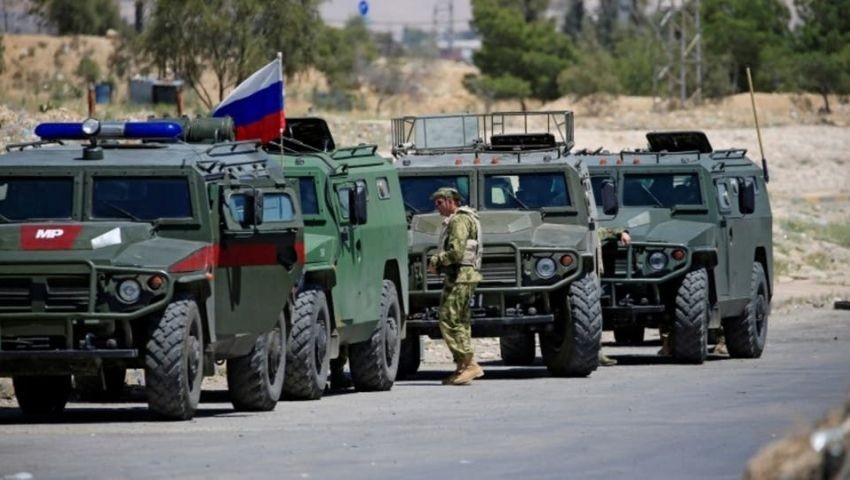 بالصور ..صدام أميركي روسي على تخوم مدينة القامشلي السورية