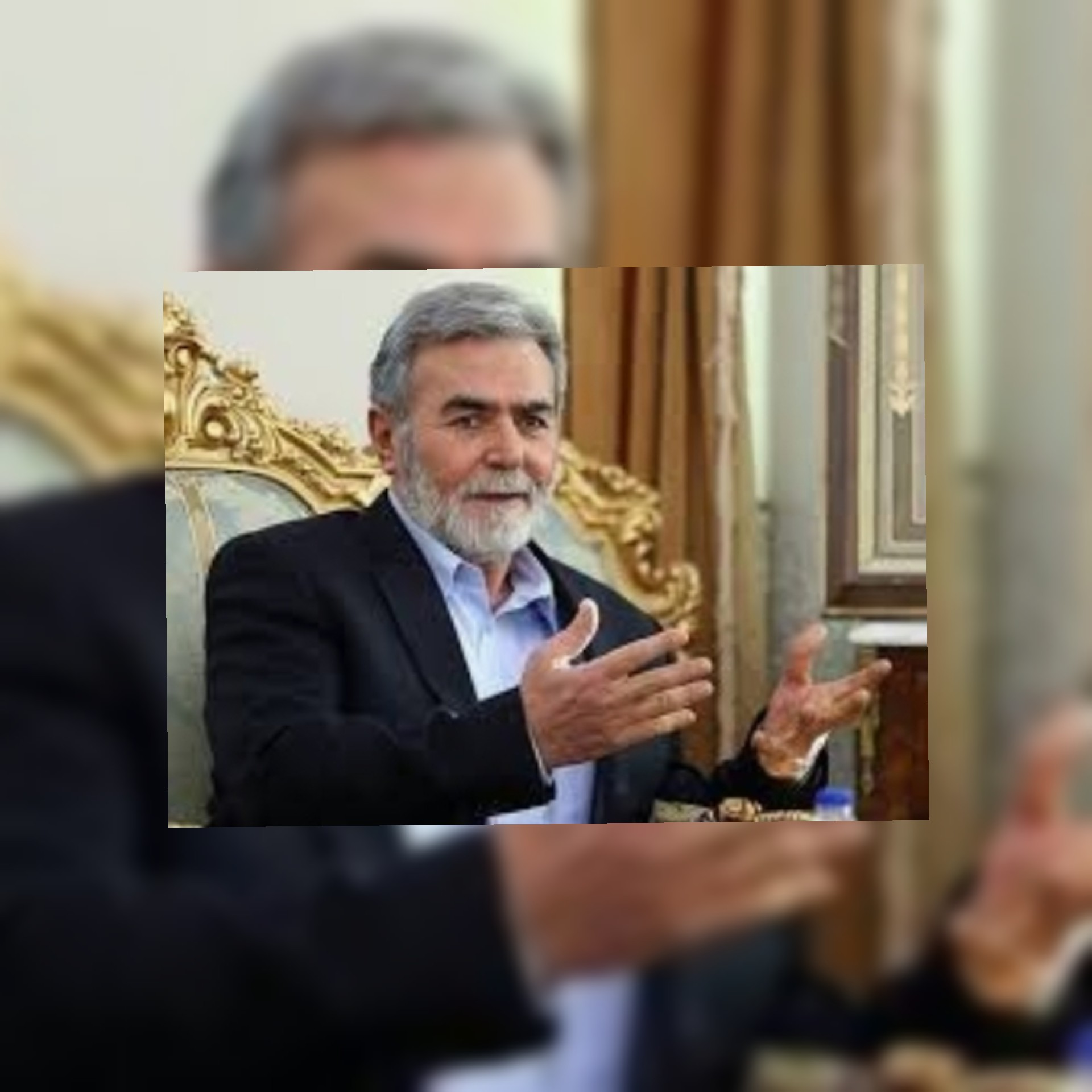 الأمين العام لحركة الجهاد الاسلامي(زياد نخالة)  في لقاءِه الخاص على الميادين