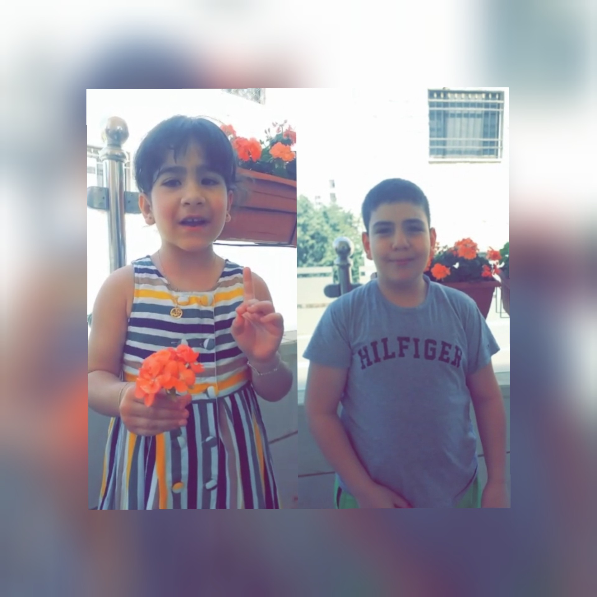 رسالة من الطفلين زيد وزينة الى العالم لنشر المحبة والتسامح