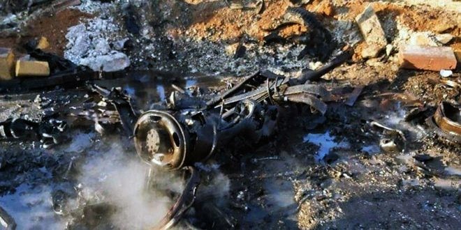 انفجار مفخخة بريف حلب والحصيلة اربع اصابات