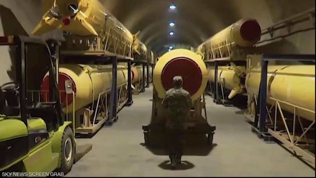 سبق عسكري ايراني.. لأول مرة في العالم, إطلاق صواريخ باليستية من أعماق الارض