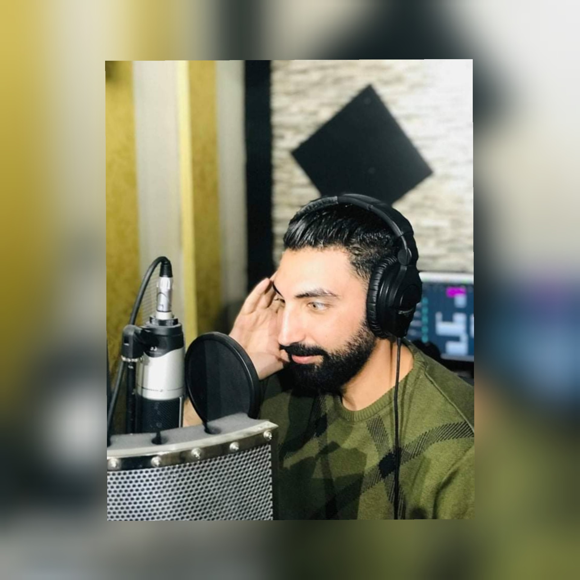 الفنان العراقي حيدر سليم يتحدى دموية الحرب ويغني للحب