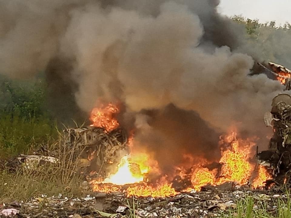 تحطم طائرة بعد اقلاعها من مطار جوبا جنوب السودان ومقتل معظم من كان على متنها