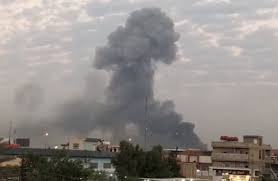 انفجار في مخرن سلاح تابع للحشد الشعبي ببغداد