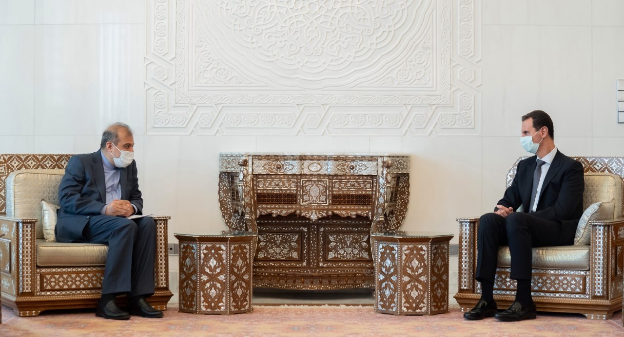 مسؤول إيراني في ضيافة الأسد...بحثا سبل مواجهة الحصار الأمريكي