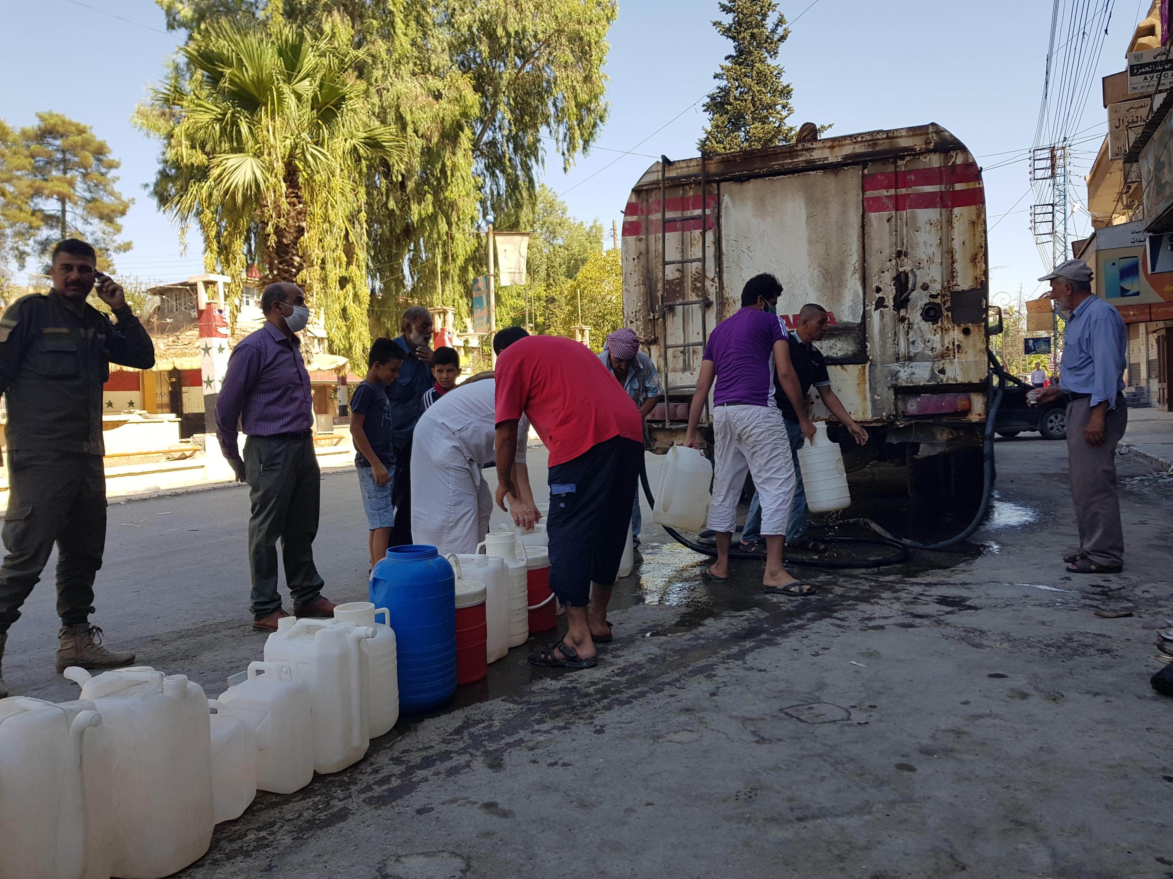 المياه تعود إلى مجاريها في الحسكة