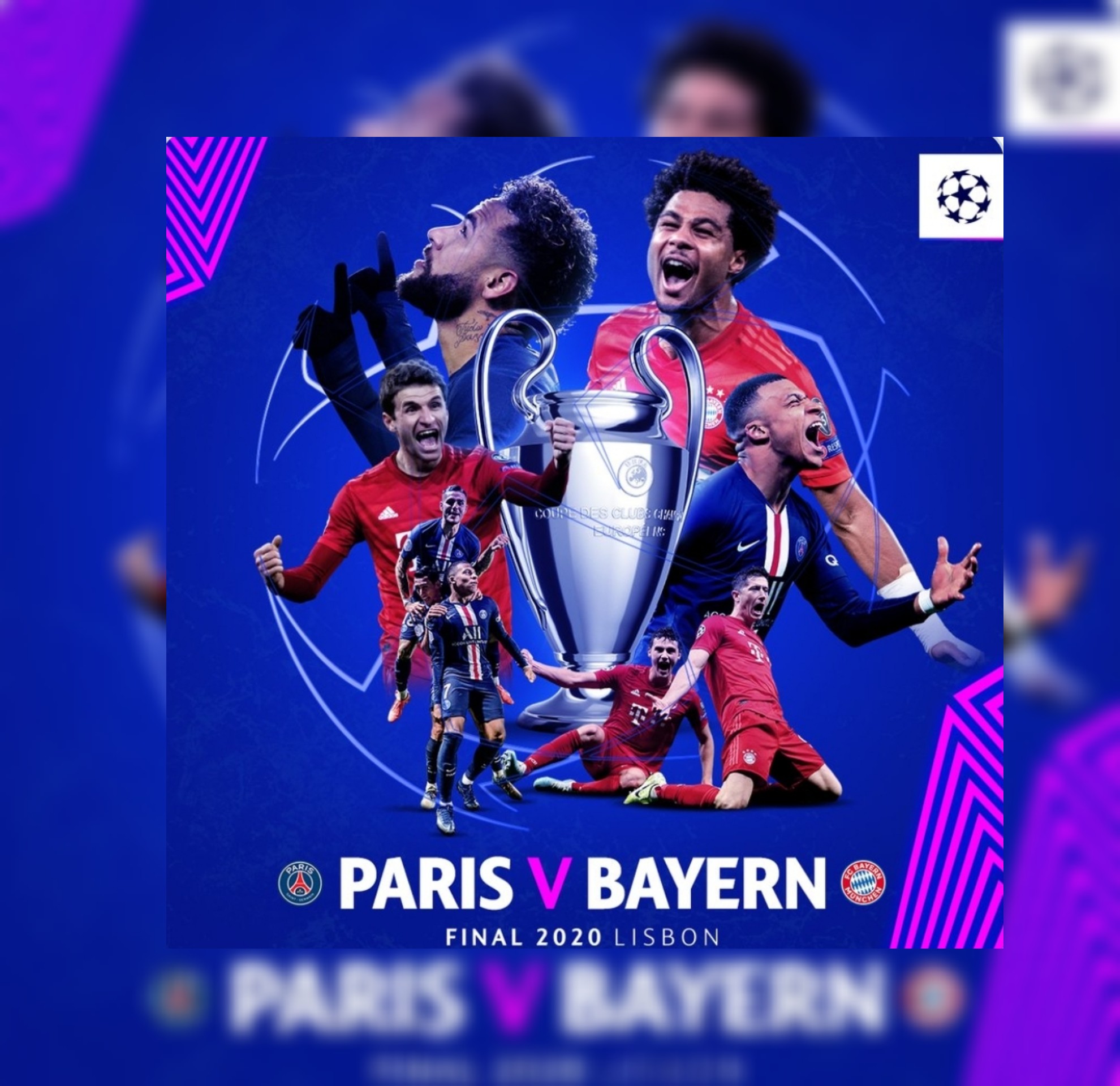 بايرن ميونيخ يترشح إلى نهائي دوري أبطال أوروبا إثر الفوز على أولمبيك ليون