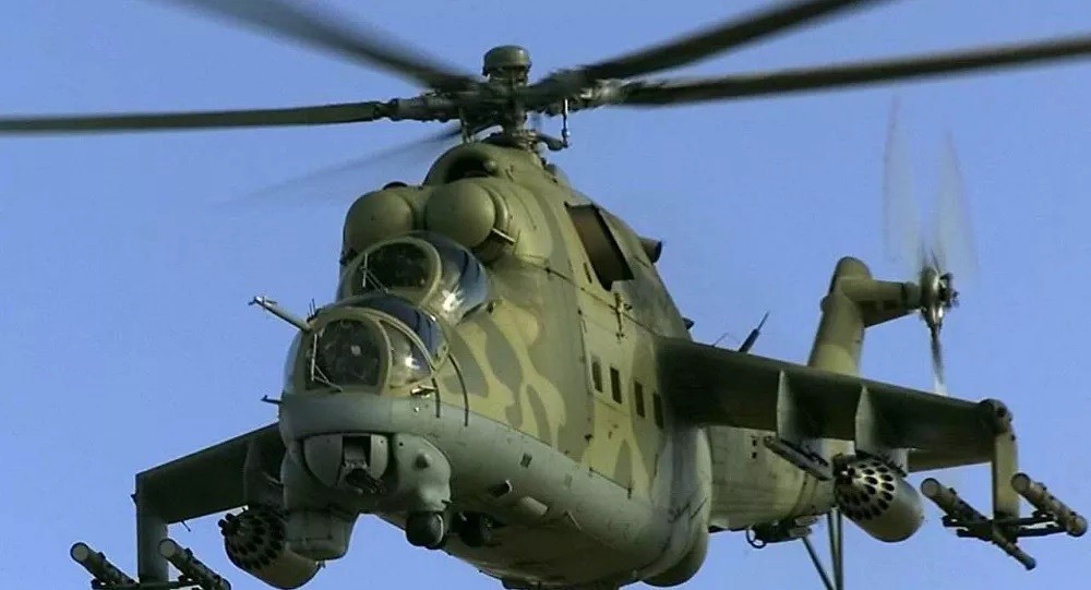 حركة احترافية مذهلة من قائد مروحية سورية.. فيديو