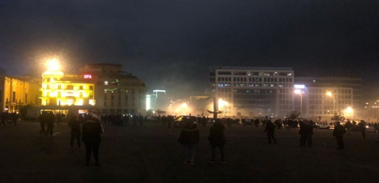 بالفيديو..مظاهرات في بيروت ومطالبات باسقاط الحكومة