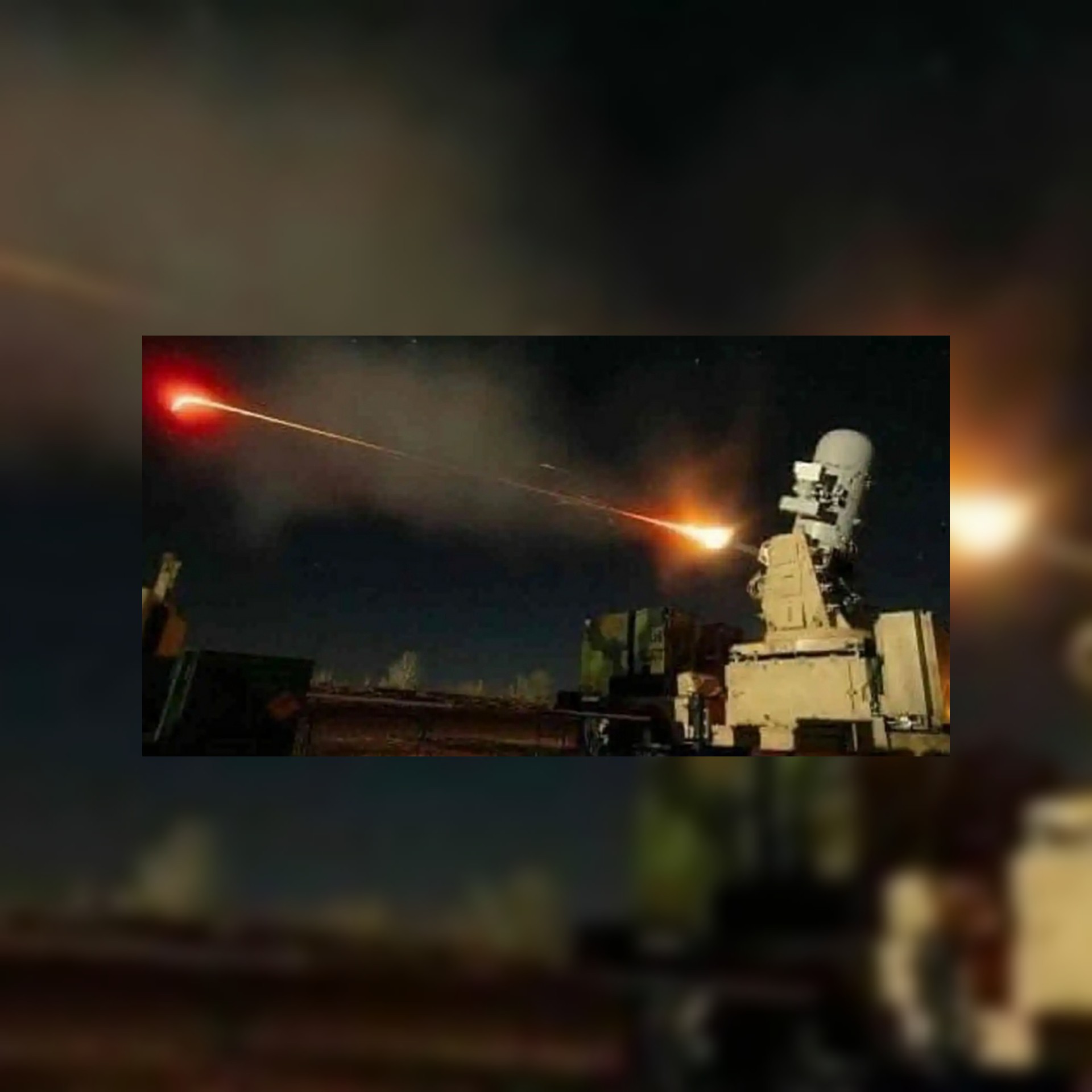 شاهد سقوط صواريخ كاتيوشا على المنطقة الخضراء وسط العاصمة بغداد.