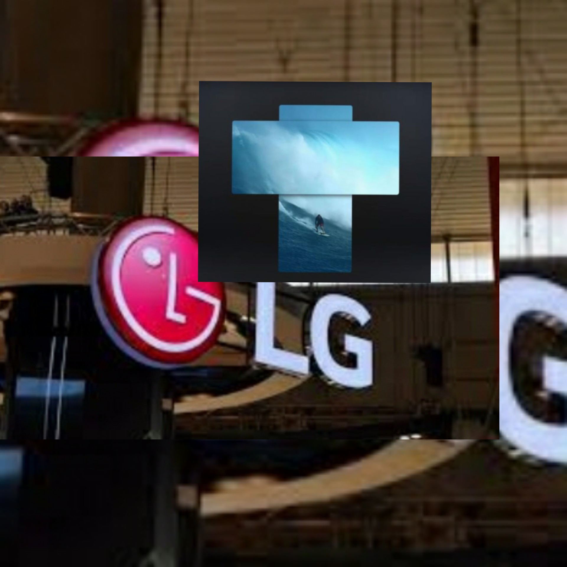 شاهد الهاتف LG Wing المُزدوج الشاشة ذو التصميم الفريد من نوعه.