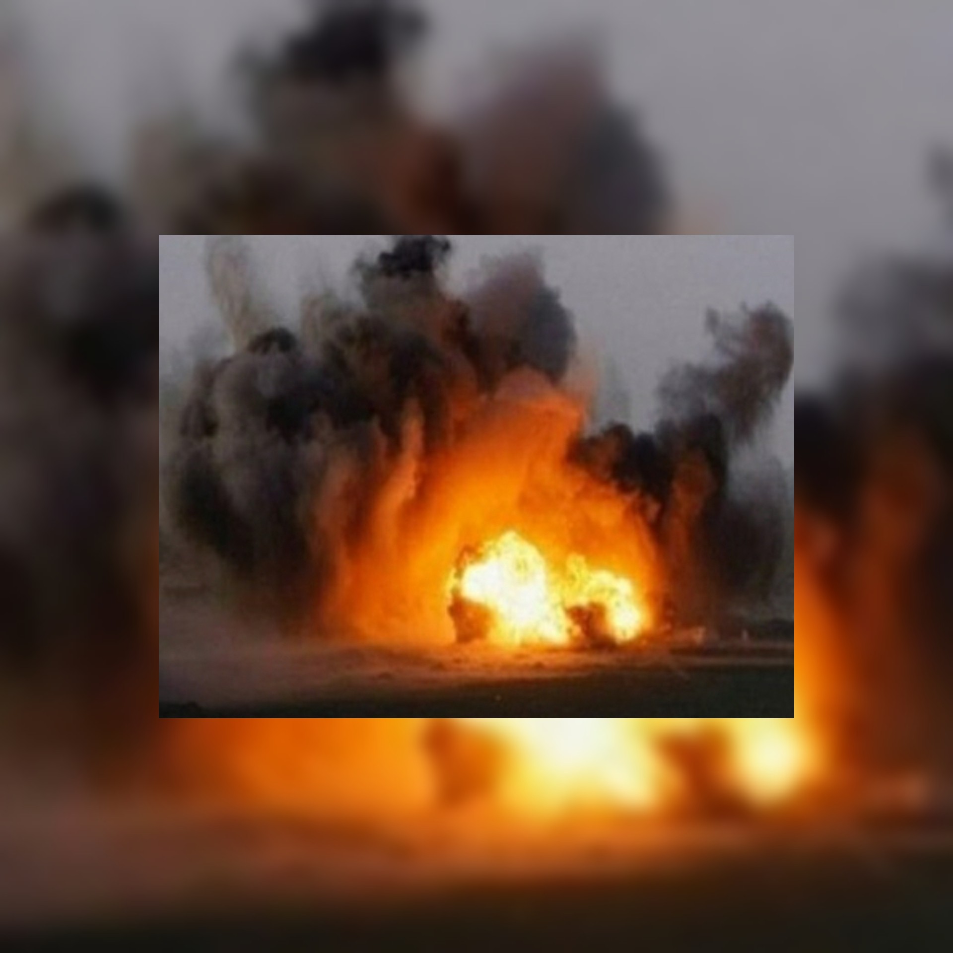 إنفجار عبوة ناسفة في بصرى الشام في درعا