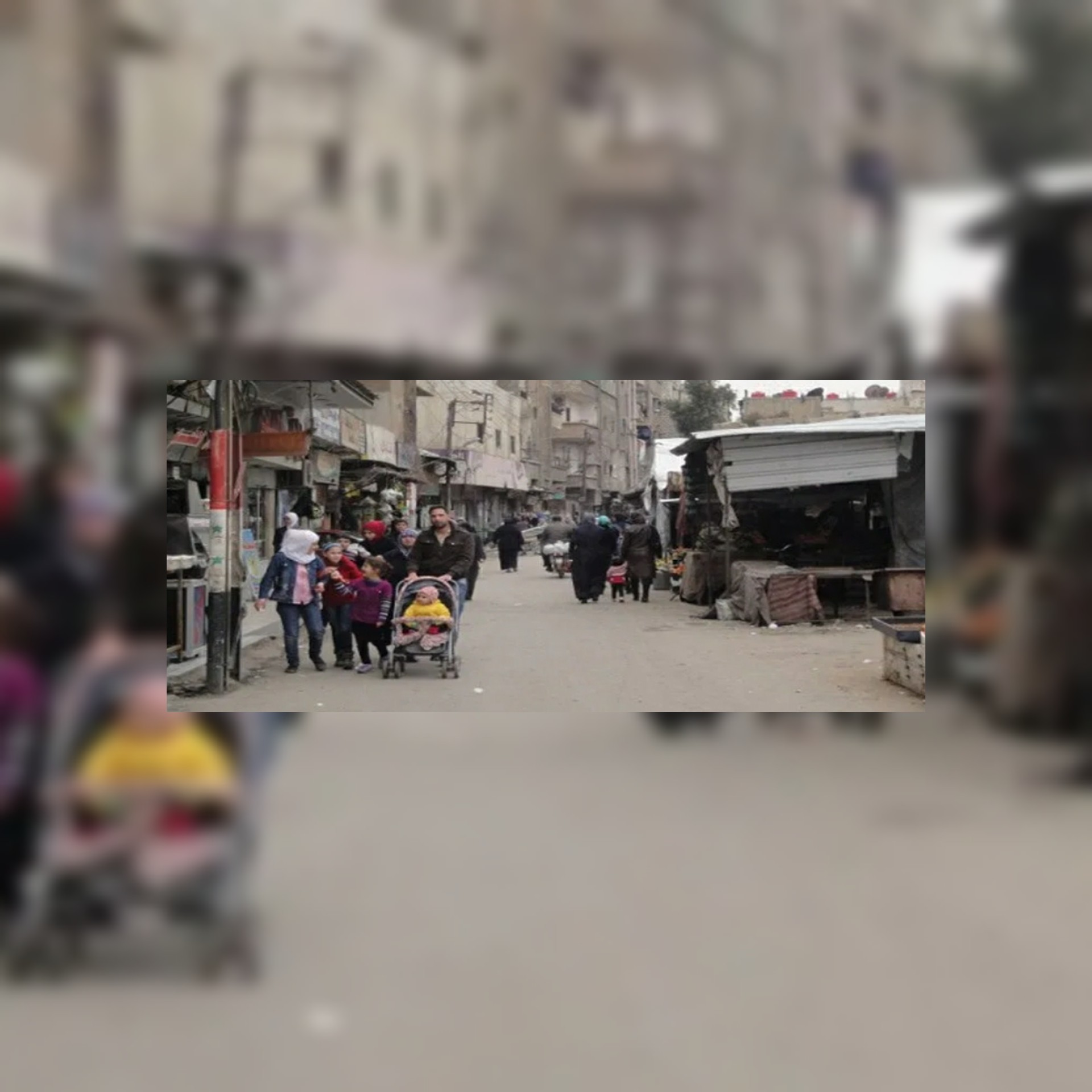 شاهد-عودة تدريجية للنازحين إلى منازلهم في حي التضامن جنوب دمشق