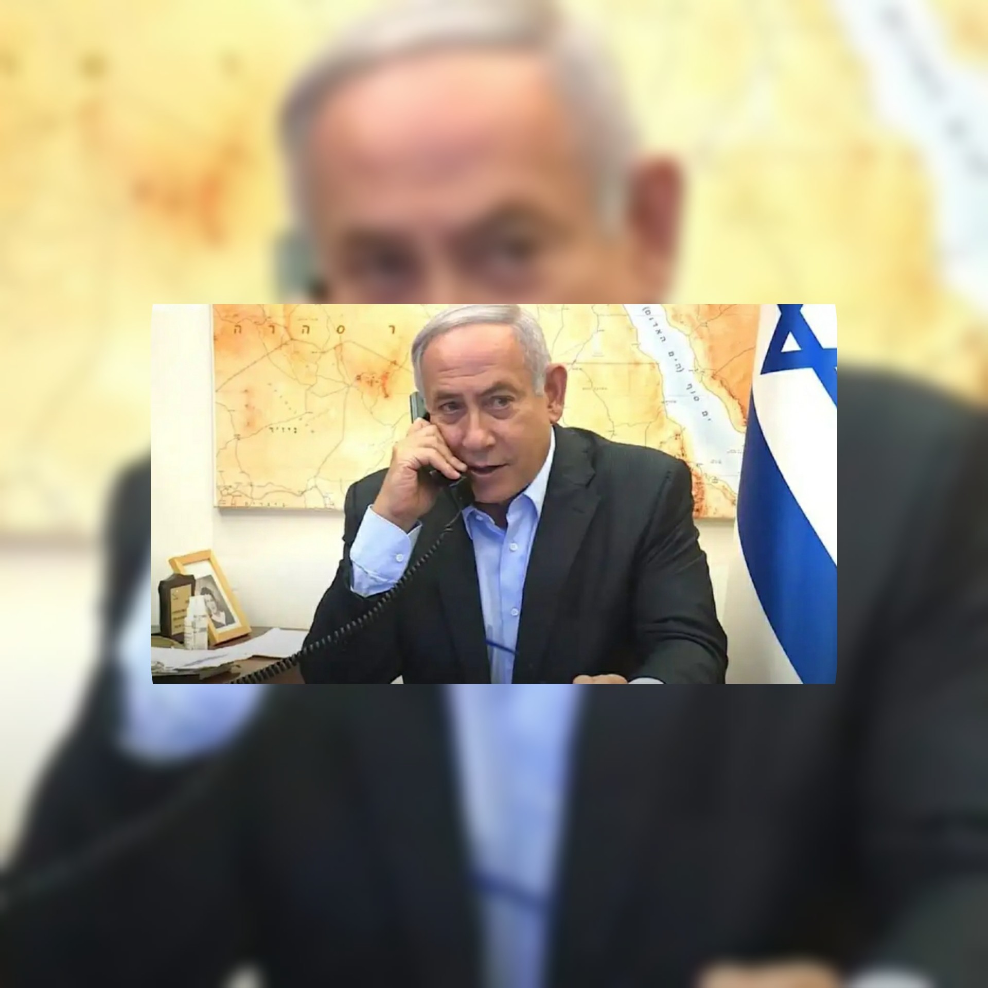 بالفيديو نتنياهو يجري اتصالا هاتفيا مع ولي عهد مملكة البحرين