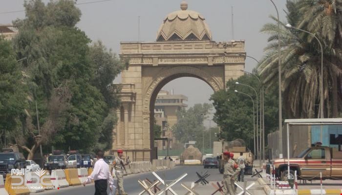 استهداف محيط السفارة الأمريكية في بغداد