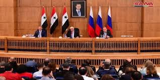 مؤتمر صحفي للمعلم وبوريسوف ولافروف…هذا أبرز ما جاء فيه