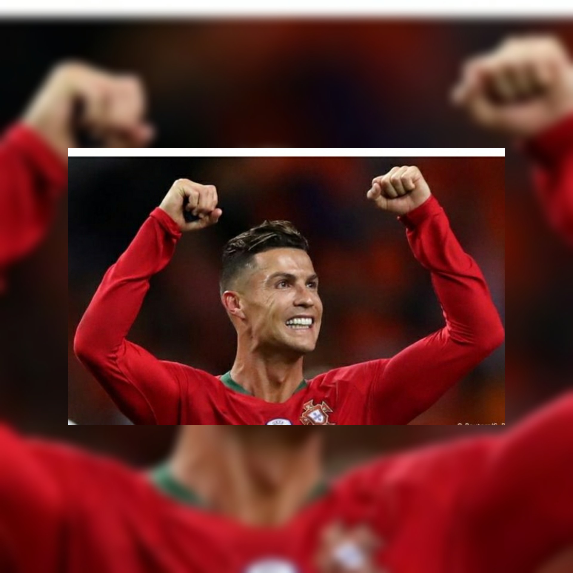 شاهد كريستيانو رونالدو أول أوروبي يحرز 100 هدف مع منتخب بلاده بعد الايراني علي دائي