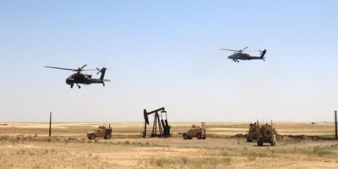 مطاردة بين طيران أمريكي ومروحيات روسية في سماء الحسكة